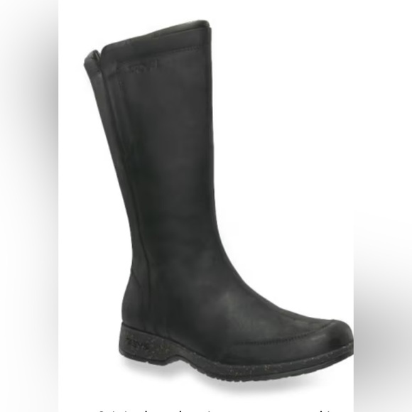 Teva Capistrano Boots BLACK - Women's SIZE 8.5 preowned EXCELLENT CONDITION - Picture 1 of 4